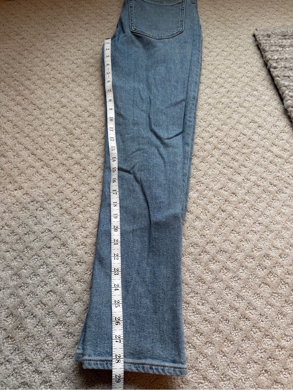 Madewell the perfect vintage Jean. Women’s size 26. Light wash - Picture 6 of 8